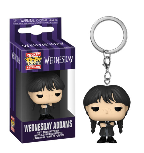 Funko Pop- Netflix Wednasday - Keychain Vandinha - Série Netflix - #1 FUNKO POP #1 - Produto Original
