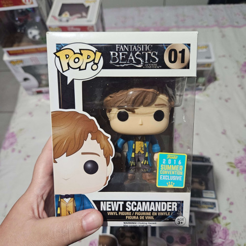 Funko Pop! Newt Scamander Fantastic Beasts And Where To Fund Them Exclusivo 2016 Summer Convention 01 - Fantastic Beasts - #1