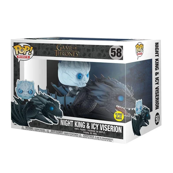 Funko Pop! Night King & Vision Icy Game Of Thrones #58 - Produto Original