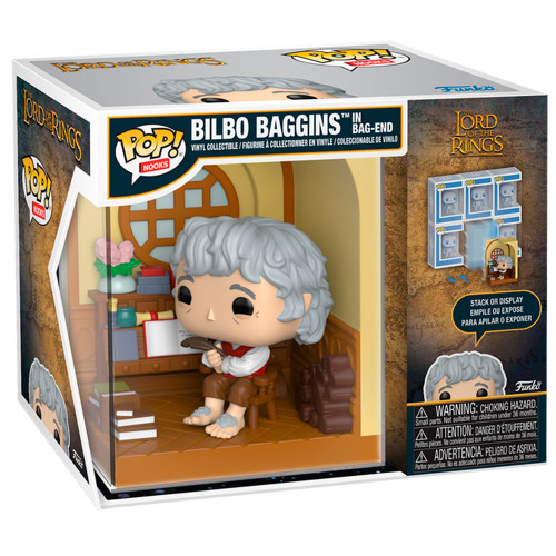 Funko Pop! Nooks Bilbo Baggins The Lord Of The Rings FUNKO POP #1 - Produto Original