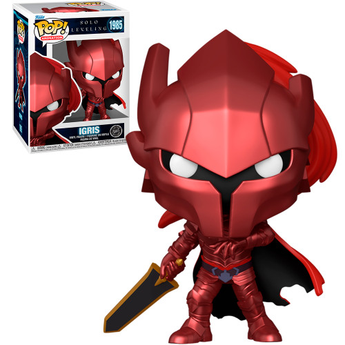 Funko Pop! Igris 1985 Chase - Solo Leveling - #1985 FUNKO POP #1985 - Produto Original