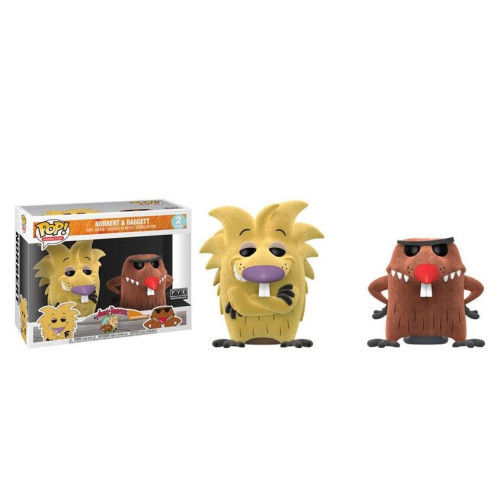Funko Pop! Norbert & Daggett The Angry Beavers Flocked Exclusivo Fye 2 Pack The Angry Beavers #2 - Produto Original