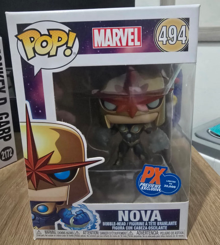 Funko Pop! Nova Marvel Guardians Of The Galaxy #494 - Produto Original