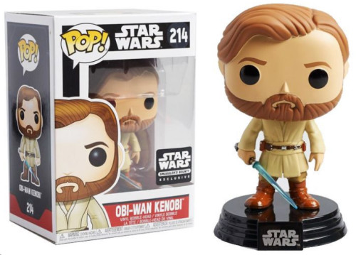 Funko Pop! Obi-Wan Kenobi Star Wars #214 - Produto Original