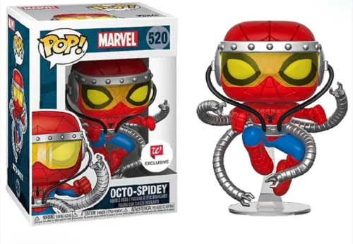 Funko Pop! Octo Spidey - Walgreens Exclusive - Marvel Comics (caixa Avariada) Marvel Comics #520 - Produto Original
