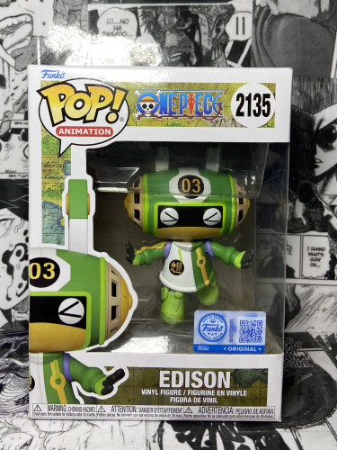Funko Pop! One Piece - Edison One Piece #2135 - Produto Original