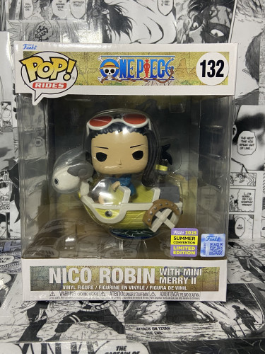 Funko Pop! One Piece - Nico Robin with Mini Merry II-One Piece-132