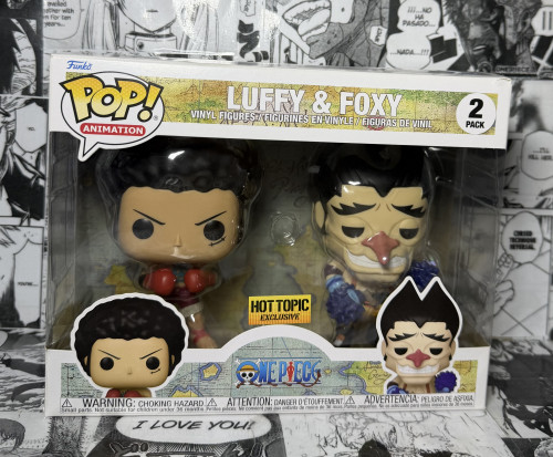 Funko Pop! One Piece - Luffy & Foxy One Piece #2 - Produto Original