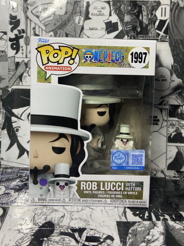 Funko Pop! One Piece - Rob Lucci With Hattori One Piece #1997 - Produto Original