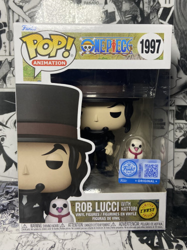 Funko Pop! One Piece - Rob Lucci with Hattori Chase One Piece #1997 - Produto Original