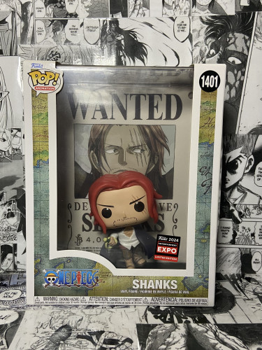 *LER DESCRIÇÃO* Funko Pop! One Piece - Shanks-One Piece-1401
