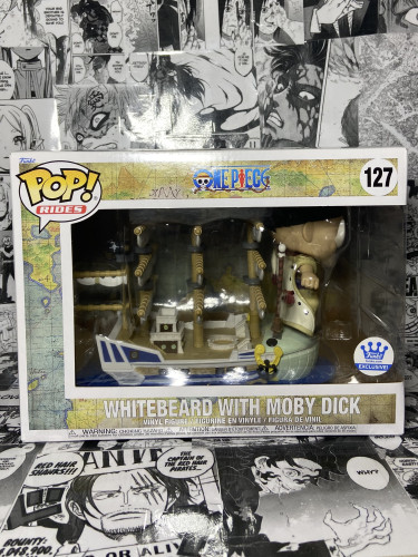 Funko Pop! One Piece - Whitebeard with Moby Dick One Piece #127 - Produto Original