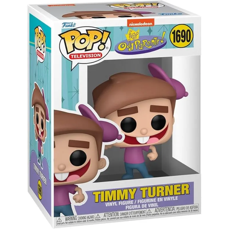 Funko Pop! Timmy Turner - Os Padrinhos Mágicos - #1690