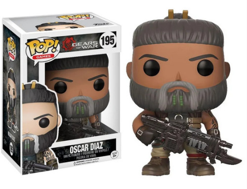 Funko Pop! Oscar Diaz Games Gears Of War #195 - Produto Original