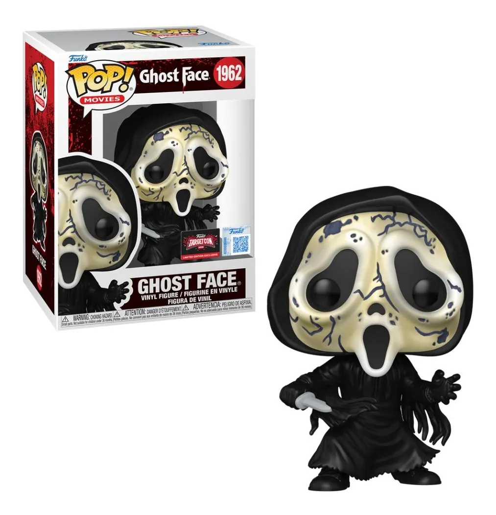 Funko Pop! Pânico - Ghostface De Máscara Quebrada GhostFace #1962 - Produto Original