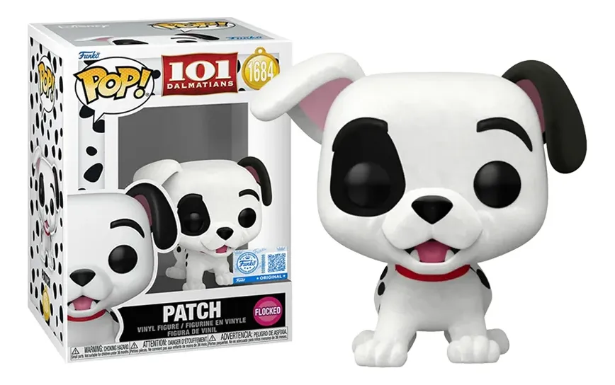 Funko Pop! Patch *Floecked* 101 Dalmatas #1684 - Produto Original