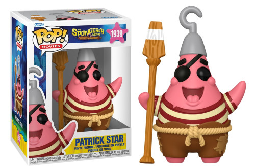 Funko Pop! Patrick Star (pirate)-Bob Sponja-1939