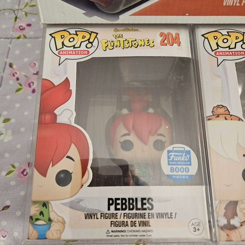 Funko Pop! Pebbles The Flintstones Edição Limitadas Exclusivo 204 - The Flintstones - #204
