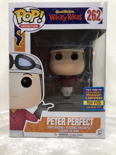 Funko Pop! Peter Perfect - Wacky Races - Peter Perfeito - Corrida Maluca - Hanna Barbera - Wacky Races - #262