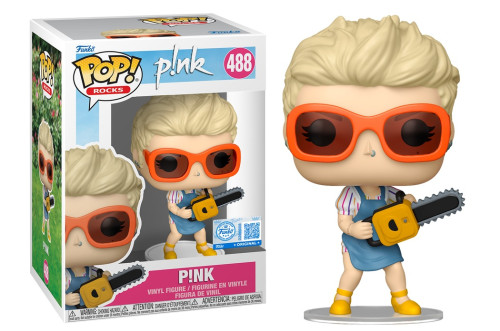 Funko Pop! Pink With Chainsaw (so What) Funko Pop! Pink With Chainsaw (so What)-Rocks-488