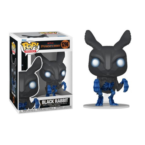 Funko Pop! Pinocchio - Black Rabbit - Netflix #1296 Pinocchio #1296 - Produto Original