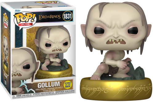 Funko Pop! Plus: The Lord Of The Rings - Gollum - Glow In The Dark-O Senhor Dos Anéis-1831