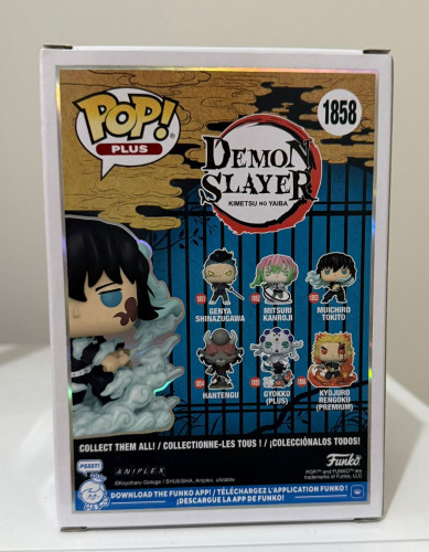 Funko Pop! Plus Muichiro Tokito #1858 - Exclusivo Funko Shop! - Demon Slayer: Kimetsu No Yaiba - #1858
