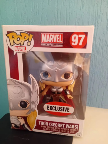 Funko Pop! Poderosa Thor (guerras Secretas) Marvel Collector Corps 97 - Marvel Collector Corps - #97