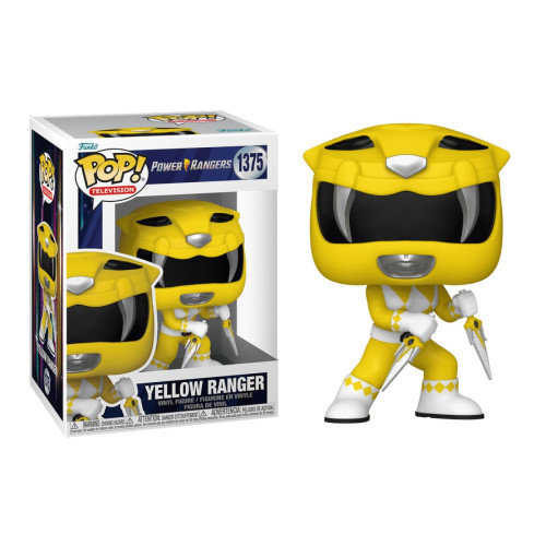 Funko Pop! Power Rangers - Ranger Amarelo #1375 - Power Ranger - #1375
