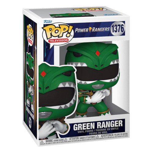Funko Pop! Power Rangers - Ranger Verde #1376 - Power Ranger - #1376