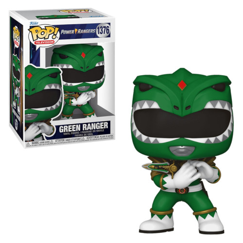 Funko Pop! Power Rangers - Ranger Verde #1376 - Power Ranger - #1376