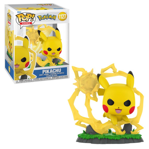 Funko Pop! Premium: Games Pikachu Eletro Ball #1127 Pop! Games Pokémon #1127 - Produto Original