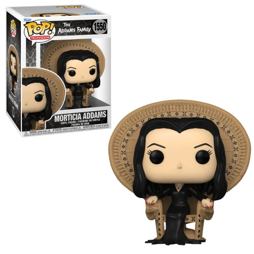 Funko Pop! Premium A Família Addams - Morticia na Cadeira-Familia Addams-1550