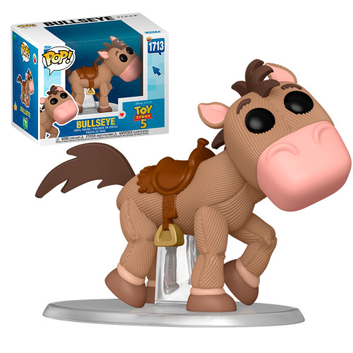 Funko Pop! Premium Bullseye 1713 Pixar Toy Story 5 FUNKO POP #1713 - Produto Original