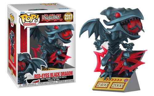Funko Pop! Premium Red-eyes Black Dragon Yu-Gi-Oh! #2317 - Produto Original