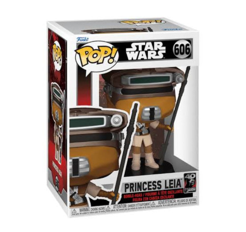 Funko Pop! Princesa Leia (Boushh) - Star Wars - #606