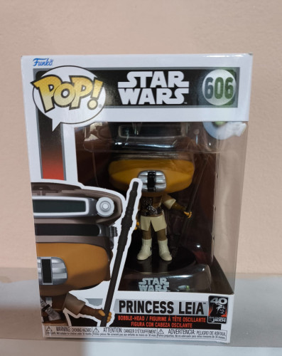 Funko Pop! Princesa Leia (Boushh) - Star Wars - #606