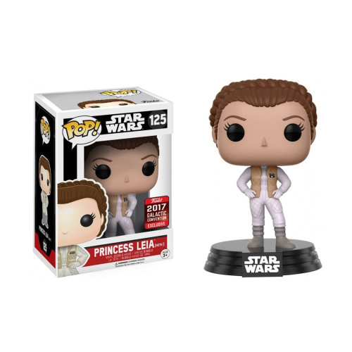 Funko Pop! Princess Leia (hoth) Exclusivo Galact Convention 2017 Star Wars 125-Star Wars-125