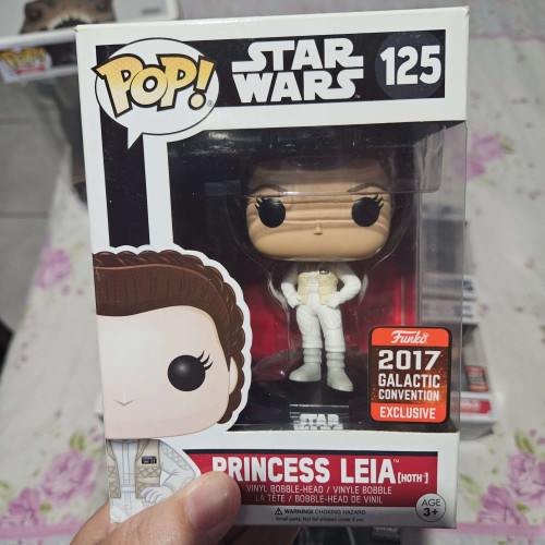Funko Pop! Princess Leia (hoth) Exclusivo Galact Convention 2017 Star Wars 125 - Star Wars - #125