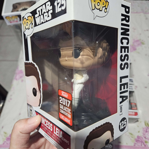 Funko Pop! Princess Leia (hoth) Exclusivo Galact Convention 2017 Star Wars 125 - Star Wars - #125