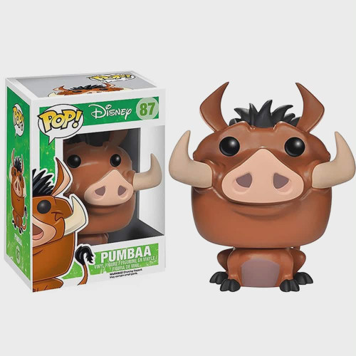 Funko Pop! Pumba - O Rei Leão Disney The Lion King #87 - Produto Original