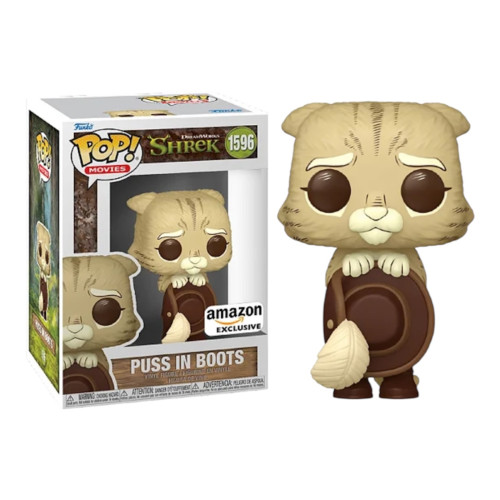 Funko Pop! Puss in Boots - Gato de Botas (sepia) Sherek DreamWorks #1596 - Produto Original