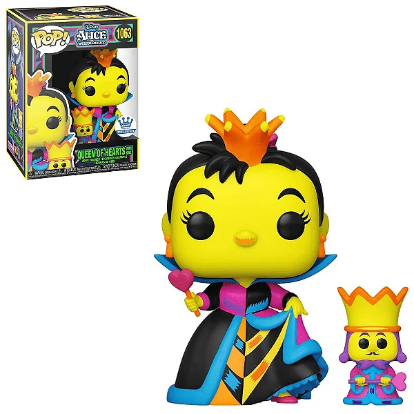 Funko Pop! Queen of Hearts with King Diney - Alice In Wonderland #1063 - Produto Original