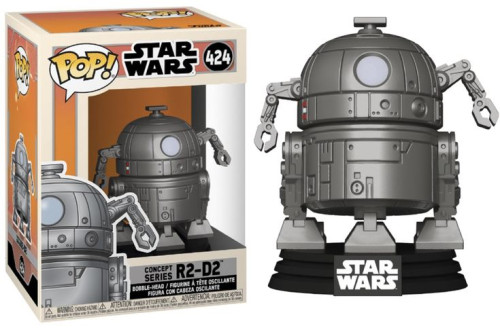 Funko Pop! R2-D2 – Concept Series Star Wars #424 - Produto Original