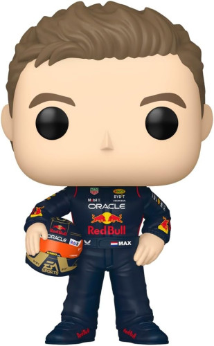 Funko Pop! Racing - Max Verstappen Com Capacete - Oracle Red Bull Racing - #08