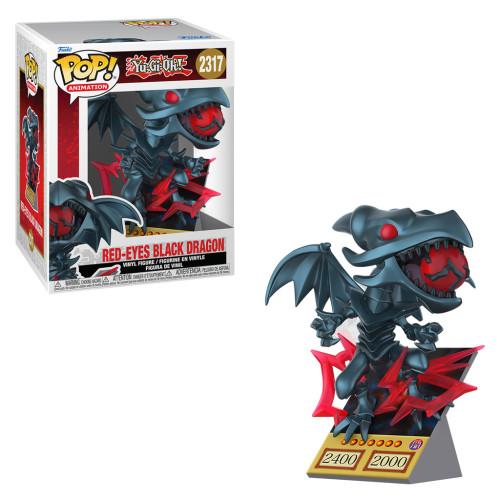 Funko Pop! Red Eyes Black Dragon Yu-Gi-Oh! #2317 - Produto Original