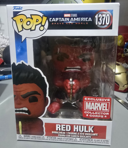 Funko Pop! Red Hulk-Marvel Captain America-1370
