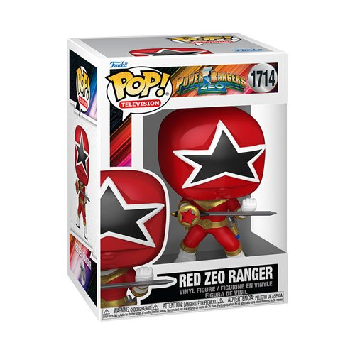 Funko Pop  Red Zeo Ranger-Power Rangers Zeo-1714