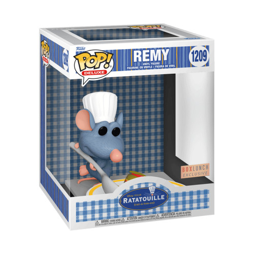 Funko Pop! Remy com Ratatouille Deluxe - Exclusivo Box Lunch Disney Pixar Ratatouille #1209 - Produto Original