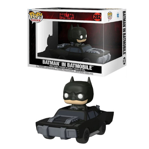 Funko Pop! Rides: The Batman - Batman in Batmobile #282-The Batman-282
